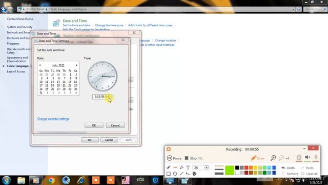How to Chenge Date and Time on Your Windows 7 PC ||SINHALA||2022|| ADEESHA TECH ACADEMY смотреть онлайн