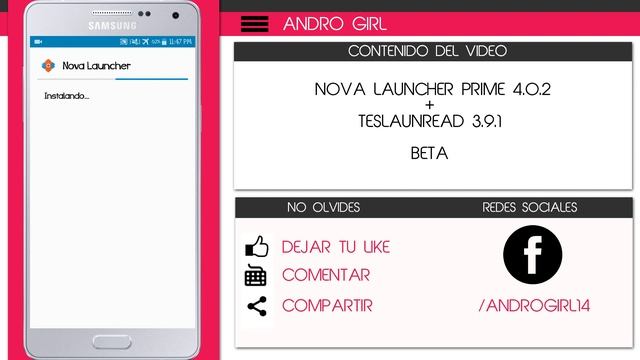 Nova Launcher Prime 4.0.2 Final │ AndroGirl 2015 смотреть онлайн