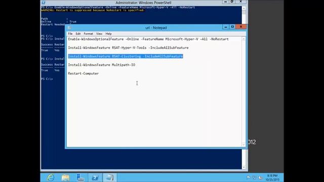Windos Server 2012: Virtualizimi me anë të Hyper-V me Windows PowerShell смотреть онлайн