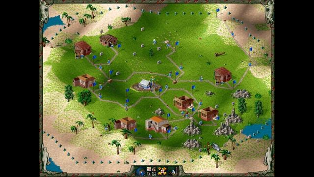 The Settlers II (PL) PC Demo Gameplay (Windows 95 - PCem v15) смотреть онлайн