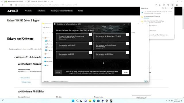 windows 11 - Instalando drivers o controladores Asrock b550 смотреть онлайн