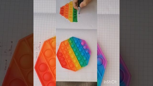 Pop it по клеточкам😱 смотреть онлайн