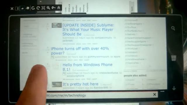 Windows phone 8.1 IE11 back & forward support - Raresharesoft смотреть онлайн