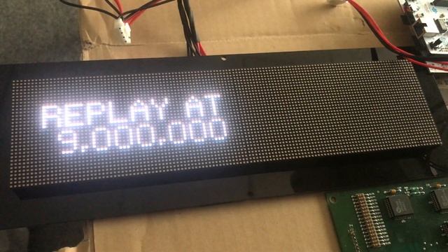 PIN2DMD Color LED DMD in a Data East Checkpoint 128x16 смотреть онлайн