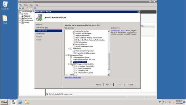 Installing pre-requirements for milestone xProtect Corperate 6.0 (Step-03) смотреть онлайн