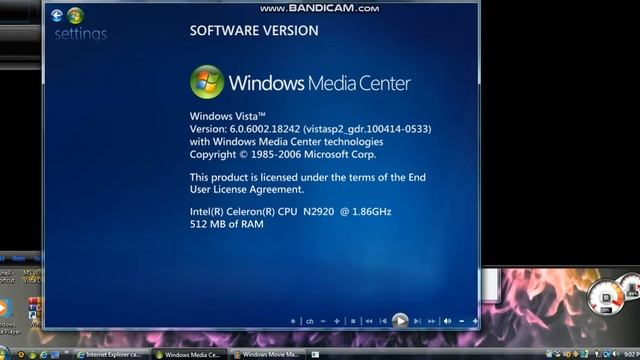 Windows Vista Home Premium SP2 VirtualBox Part 2 смотреть онлайн