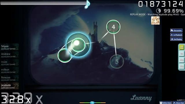 Mitis - Open Window(ft. Anna Yvette) osu! [Collab] смотреть онлайн