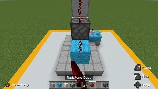 Simple 3x3 Piston Door | NoobStone | Minecraft Bedrock Edition 1.18 Redstone Tutorial смотреть онлайн
