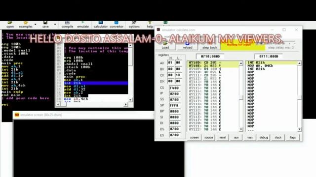 Assembly Language Top IDE (hindi/urdu) смотреть онлайн