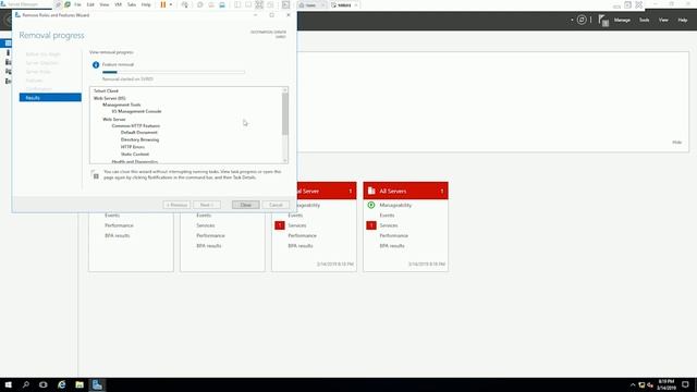 23-How to Uninstall Role and Feature using Server Manager on Server 2016 смотреть онлайн