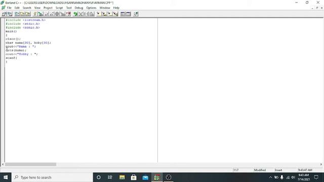 Tugas Project Borland C++ смотреть онлайн