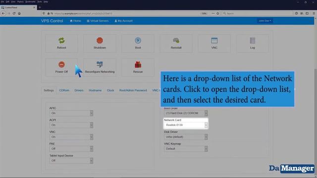 How to Change the Network Card to Virtio, Intel PRO, or Realtek in SolusVM DA MANAGER смотреть онлайн