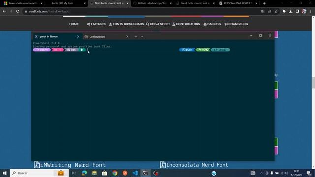 Personalizar power shell con oh my posh смотреть онлайн