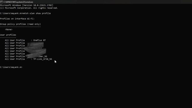 Find all saved WIFI passwords in windows | Hindi | смотреть онлайн