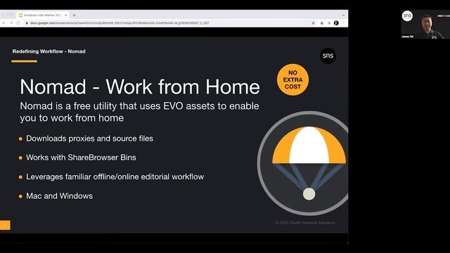 Remote Workflow Made Easy for Creative Teams - James NG, Head Sales, Asia, Studio Network Solution смотреть онлайн