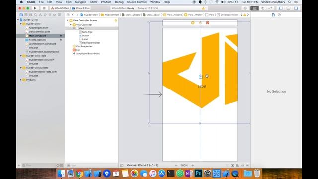 Xcode 10 Libirary Content has moved from bottom of the Inspector area to an overlay window. смотреть онлайн