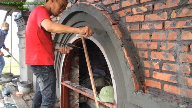 Beautiful House Dome Design Techniques - Professional Construction Workers, Large Size Window смотреть онлайн