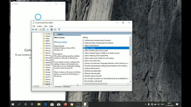 How to Disable or Close Cortana in Windows 10 Parmanently.// Remove Cortana in Window 10 Easily. смотреть онлайн