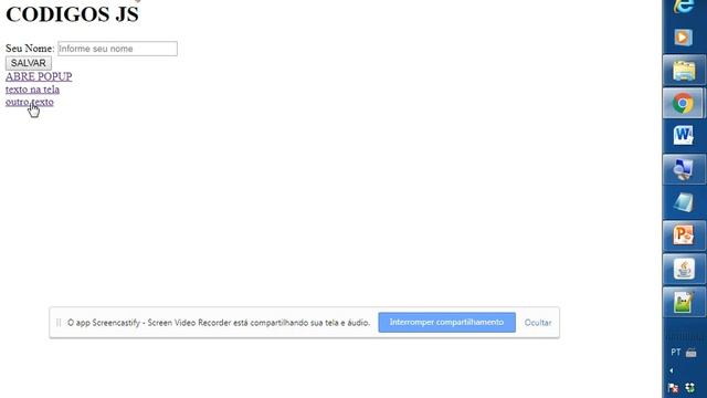 TSI-CPW2 - JAVASCRIPT - AULA 5 смотреть онлайн