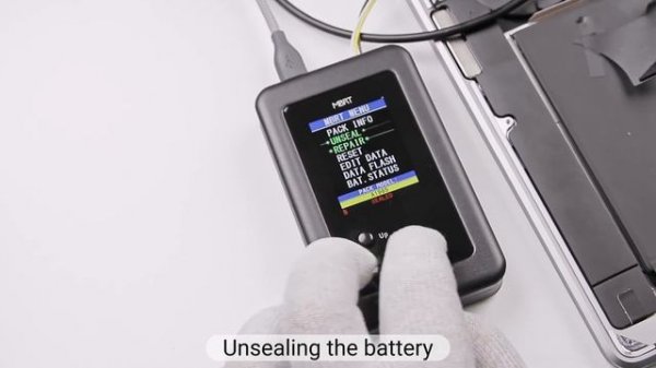 MBRT lite v.1.0 - Repair MacBook A1965 Battery Not Charging Battery Service Recommended Warning