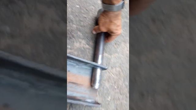 Виготовлення 3-х точковї навіски на мототрактор ч.2 смотреть онлайн