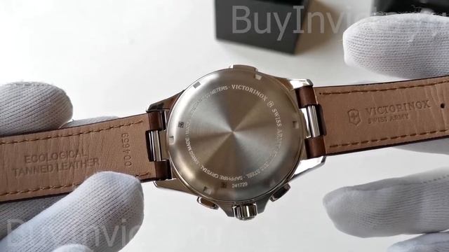 Victorinox Swiss Army Night Vision Chrono 241729 Backlight & Flashlight Watch | Швейцарские Часы смотреть онлайн