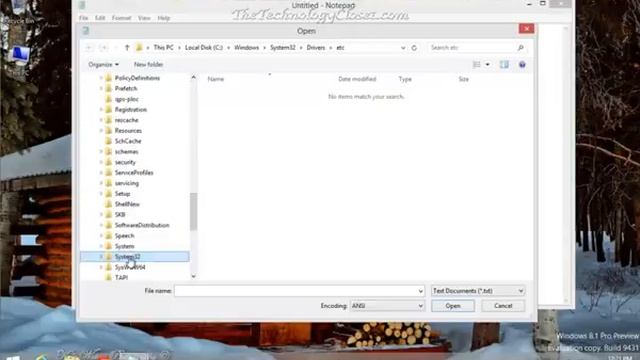 QS 202 Edit hosts file in Windows 8 11172 смотреть онлайн
