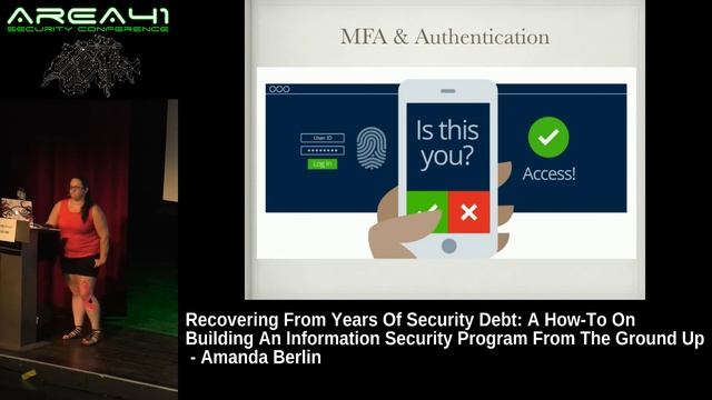 Area41 2018: Amanda Berlin: Recovering From Years Of Security Debt смотреть онлайн