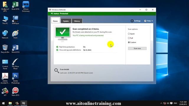 Windows Defender Apply | ကွန်ပျူတာအခြေခံသင်ခန်းစာ | Computer Myanmar Lesson Version Windows 10 смотреть онлайн
