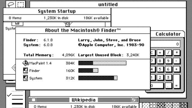 classic Mac OS ( Macintosh system software 0.7 ) January 1986 смотреть онлайн