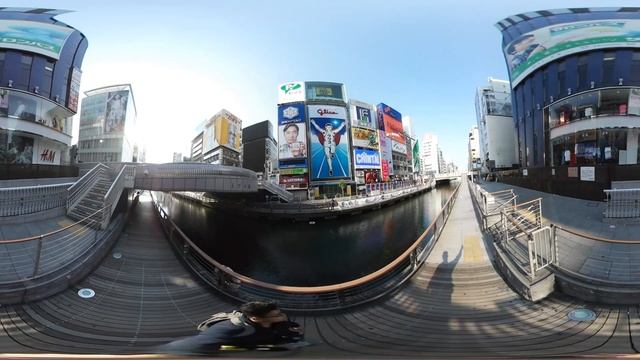 Galaxy Gear 360(2016)sample footage in osaka japan смотреть онлайн