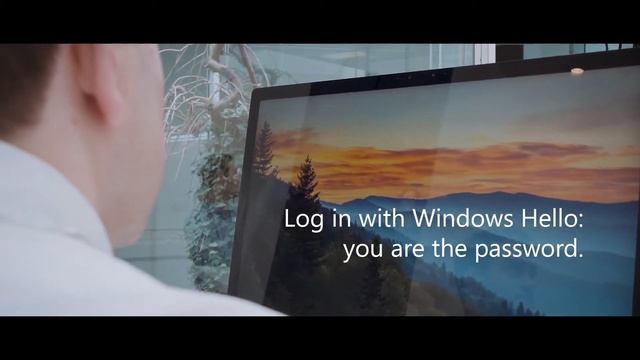 Surface Studio - Log in with Windows Hello: you are the password смотреть онлайн