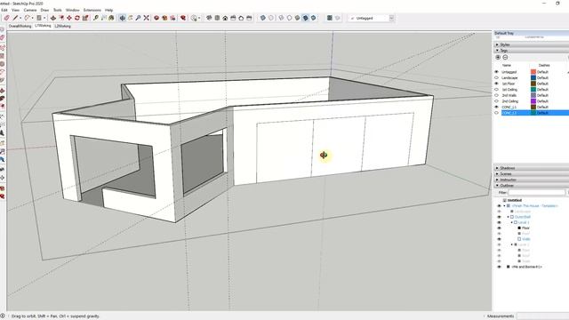 HOUSE MODELING in SketchUp 2020 Part 1 - Setup and Windows смотреть онлайн