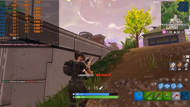 Radeon HD 4890 + Core i7 4790K Fortnite смотреть онлайн