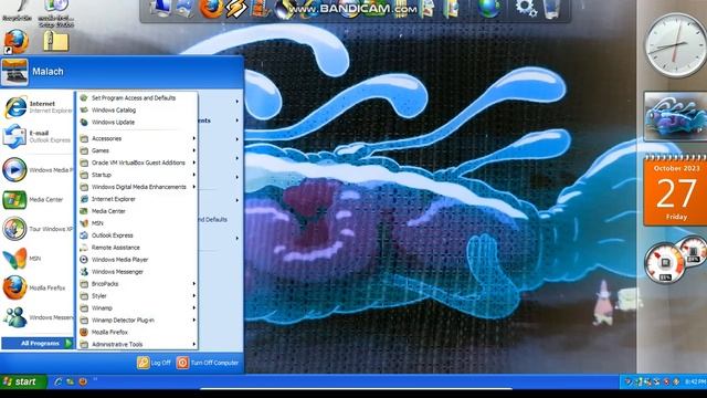 Windows XP Media Center Edition 2005 SP3 On VirtualBox смотреть онлайн