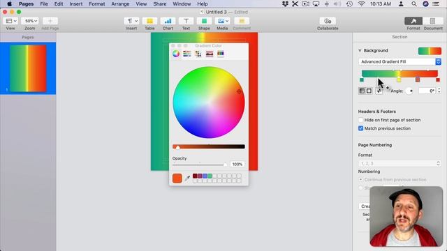 Using the New Background Feature In Mac Pages смотреть онлайн
