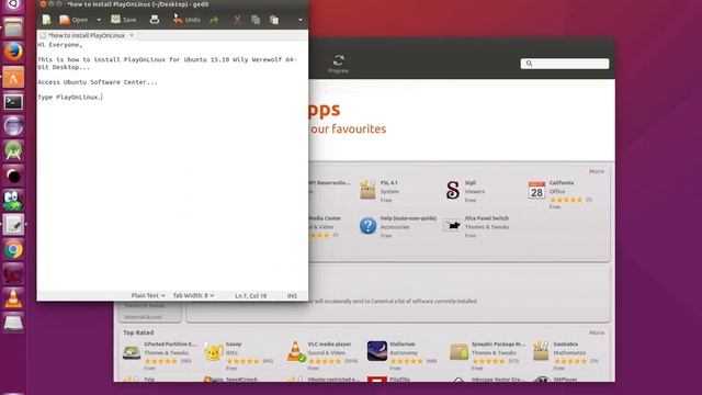 How to Install PlayOnLinux on Ubuntu 15.10 Wily Werewolf 64-bit смотреть онлайн