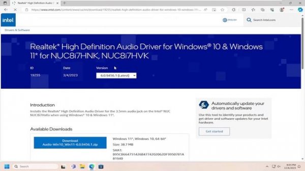 How to Install Intel High Definition Audio Driver - Windows 10/11 [Guide]