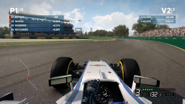 F1 2015 PC ( F1 2014 + MOD 0.8 ) GP AUSTRALIA EN AMD A10 5800K + HD 7660D смотреть онлайн