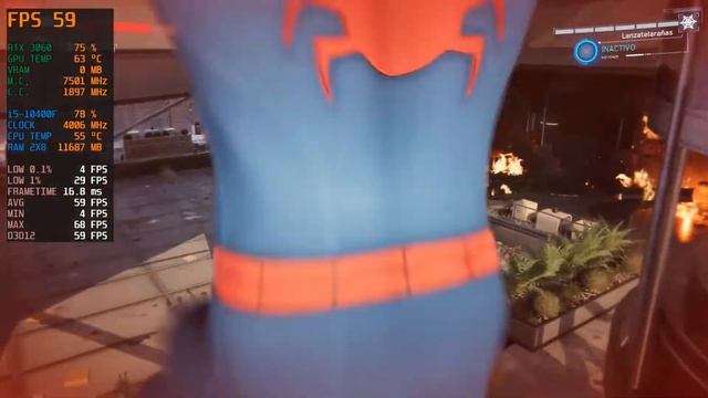 Marvel's Spider-Man Remastered PC - Gameplay - (RAY TRACING/DLSS) - 1080p смотреть онлайн
