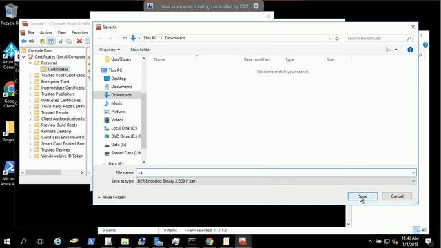 Publish Certificate with Active Directory Group Policy to All Computers смотреть онлайн