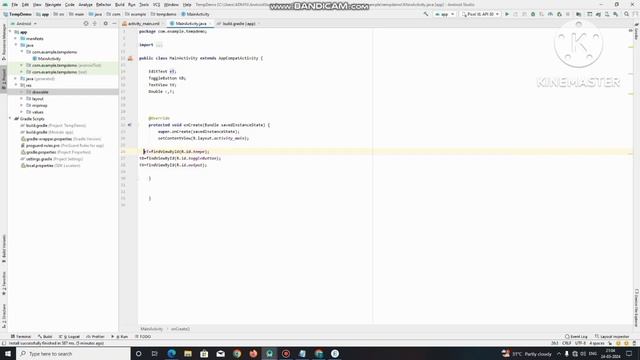 How to Convert celsius to fahrenheit in android studio. (Hindi) #tejas_nalawade #trvknowledge смотреть онлайн