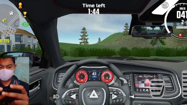 Dodge charger test drive completed - Car simulator 2 - Dynamics Driving Games смотреть онлайн