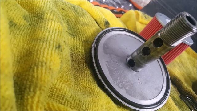 Oil And Filter Change On Kawasaki Zrx1200r Motorcycle