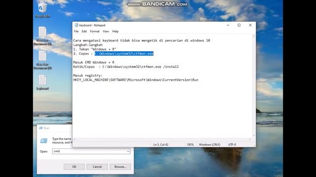 Cara mengatasi keyboard tidak bisa mengetik di pencarian pada windows 10 смотреть онлайн