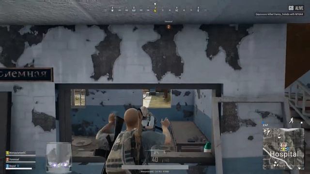 Weird window in the Hospital (PUBG Bug) смотреть онлайн