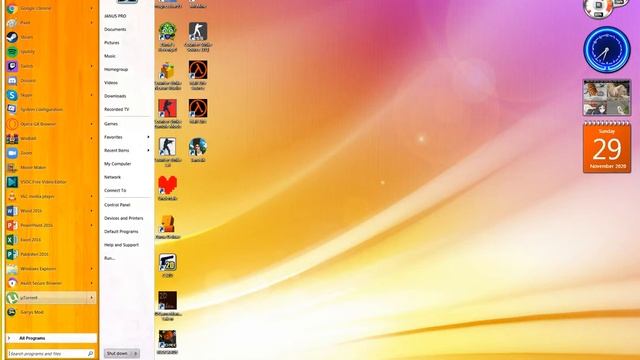 My Colorful Themes on Windows 7 смотреть онлайн