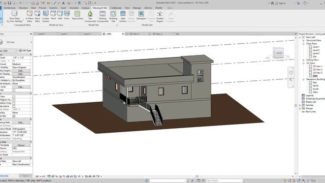 Autodesk Revit 2023 Plan and elevation With 3d Tutorials Revit Tutorials For Beginners and everyon смотреть онлайн