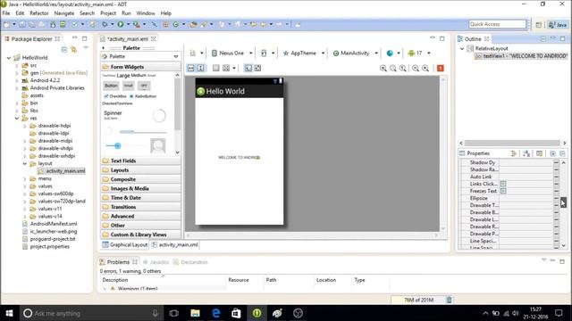 android tutorial for beginners using eclipse in hindi [हिंदी] смотреть онлайн