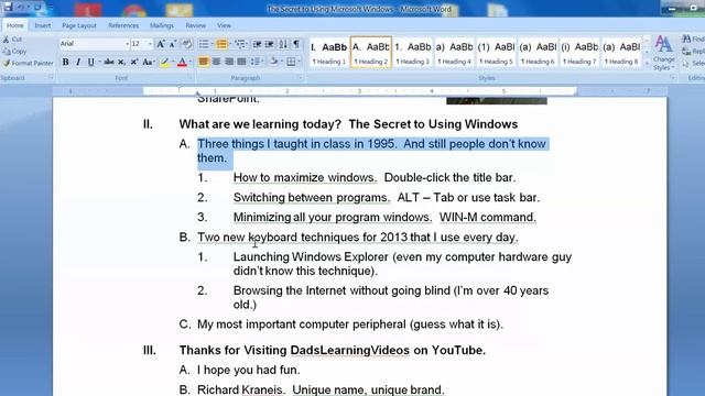 The Secret to Using Microsoft Windows смотреть онлайн